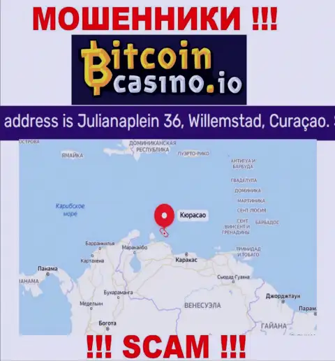 Будьте осторожны - организация BitcoinCasino сидит в оффшорной зоне по адресу: Julianaplein 36, Willemstad, Curacao и разводит лохов