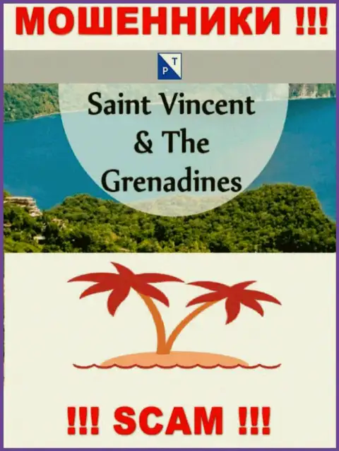 Оффшорные internet мошенники PlazaTrade скрываются тут - Saint Vincent and the Grenadines