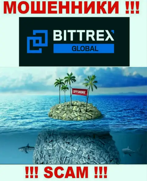 Bermuda - вот здесь, в оффшоре, базируются internet-мошенники Bittrex Com