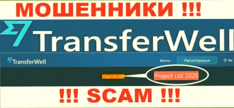 Проджект Лтд - это владельцы бренда TransferWell Net