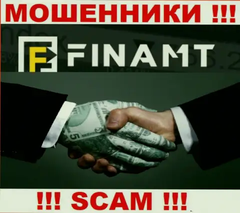 Так как деятельность internet мошенников Finamt Com - это сплошной обман, лучше совместного сотрудничества с ними избежать