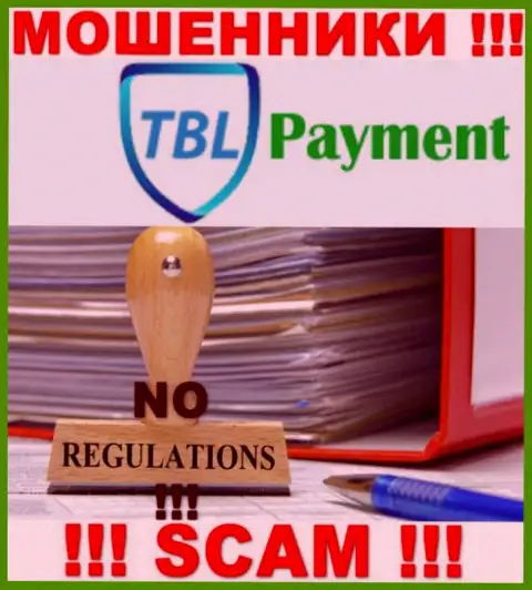 Рекомендуем избегать TBL Payment - можете лишиться депозитов, т.к. их деятельность никто не регулирует