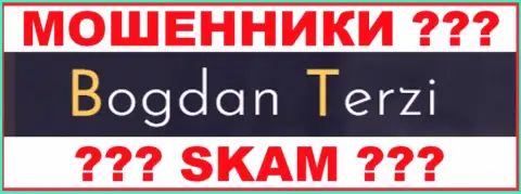 Логотип интернет-сервиса Bogdan Terzi - bogdanterzi com