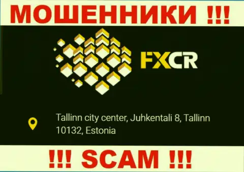 На онлайн-ресурсе FXCrypto нет правдивой инфы о официальном адресе компании - это МОШЕННИКИ !!!
