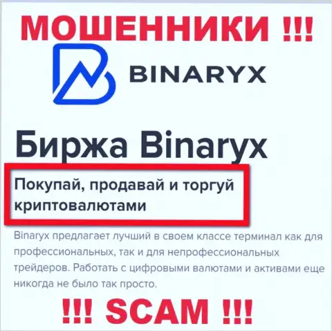 Осторожнее !!! Binaryx Com - это однозначно интернет-мошенники !!! Их деятельность противозаконна