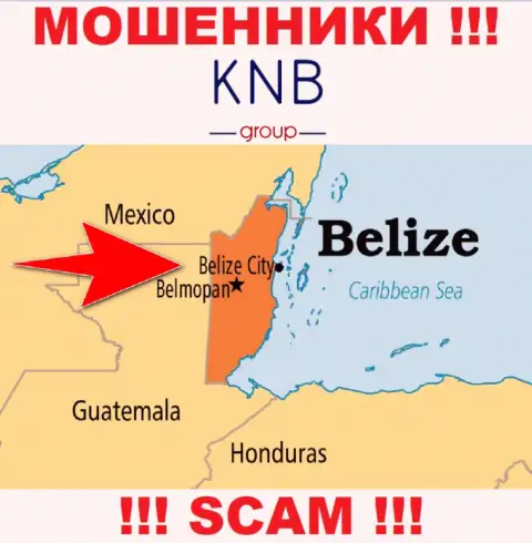Из KNB Group Limited деньги возвратить нереально, они имеют офшорную регистрацию: Belize