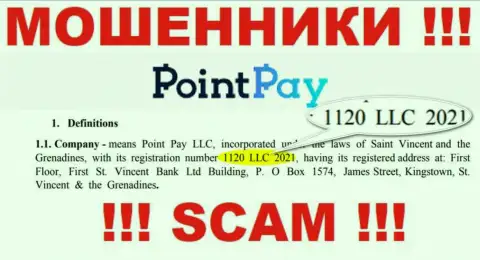 1120 LLC 2021 - это номер регистрации internet мошенников Поинт Пэй ЛЛК, которые НЕ ВОЗВРАЩАЮТ ФИНАНСОВЫЕ СРЕДСТВА !!!