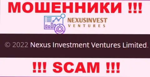 Nexus Investment Ventures - это internet махинаторы, а управляет ими Nexus Investment Ventures Limited