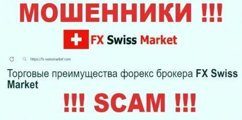 Тип деятельности FX SwissMarket: Форекс - хороший заработок для internet аферистов