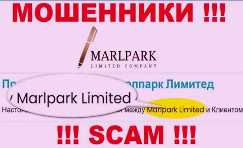 Остерегайтесь мошенников MARLPARK LIMITED - присутствие инфы о юридическом лице MARLPARK LIMITED не сделает их солидными
