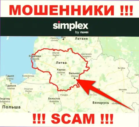 SimplexCc Com - это МОШЕННИКИ !!! Указывают неправдивую информацию касательно своей юрисдикции