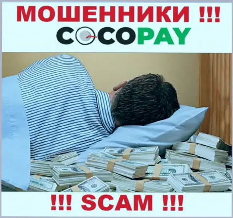 Вы не сможете вернуть денежные средства, вложенные в контору Coco Pay - это интернет-обманщики !!! У них нет регулирующего органа